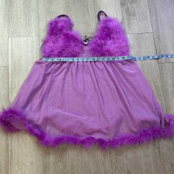 Dolls Kill Purple Lingerie Baby Doll Teddy Size 2x New With Tags NWT - Picture 2 of 5